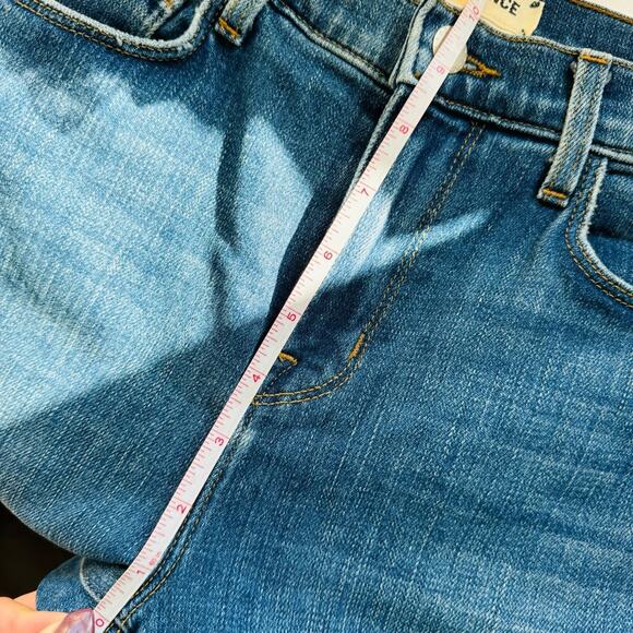 NEW L’AGENCE REVOLVE Shane Mid Rise Blue Wash Slouchy Straight Leg Denim Jean 25 - Picture 11 of 13